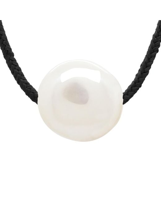 Ateliers Saint Germain White Necklace Love Links