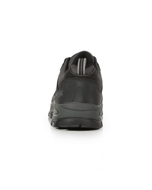 Regatta Black Mudstone Nubuck Safety Trainers /Granite) for men