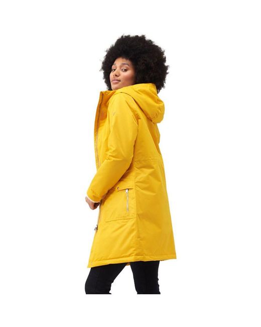 Regatta Yellow Romine Waterproof Breathable Parka Coat