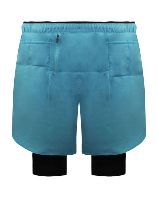 New Balance Blue Q Speed 5Inch 2In1 Shorts for men