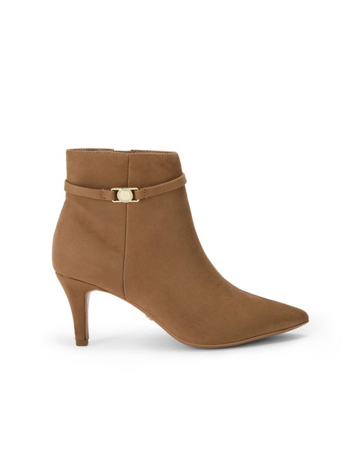 Carvela Kurt Geiger Brown Flute Coin Boots
