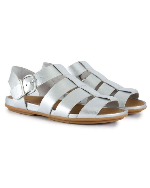 Fitflop Metallic Gracie Leather Fisherman Sandals