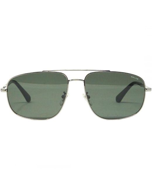 Police Green Sple04M 0509 Sunglasses for men