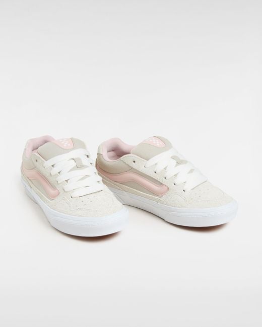 Vans White Caldrone Sneakers