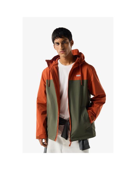 Hunter Red Original Block Waterproof Rain Jacket for men