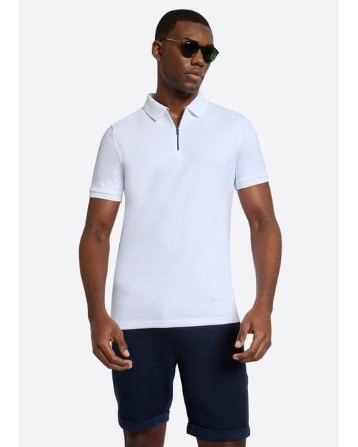 Nautica White Amalfi Polo Shirt for men