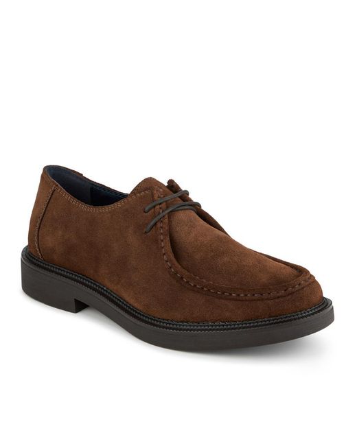 Jones Bootmaker Brown Karson Stitched Upper Smart Leather Shoes for men