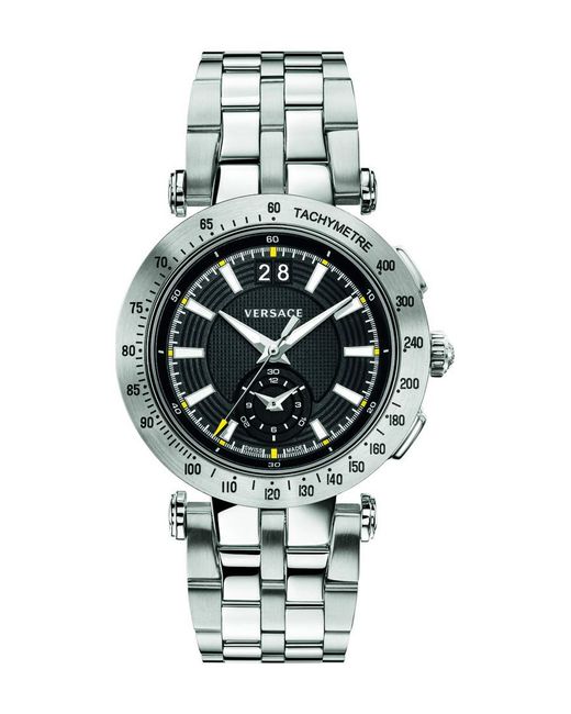 Versace Gray Wcvah0116 V Race Watch for men