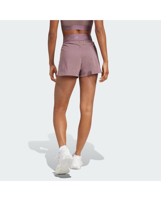 Adidas Originals Purple Hyperglam Woven Shorts