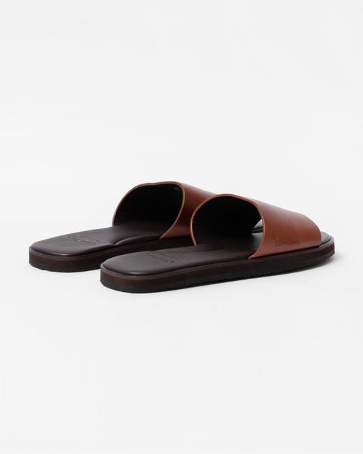 Oliver Sweeney Brown Blyth Sliders for men