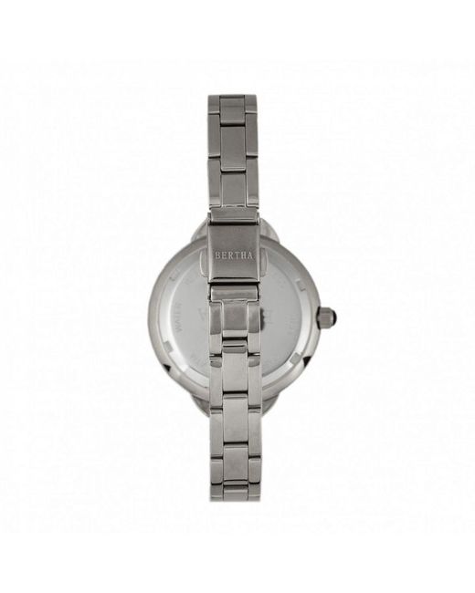 Bertha Metallic Madison Sunray Dial Bracelet Watch