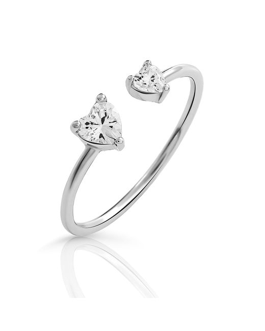 Orphelia Metallic 'Dazzle' 925 Sterling Ring