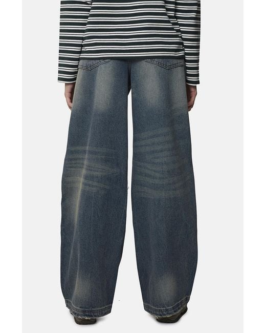 Good For Nothing Black Baggy Fit Ripped Denim Jean