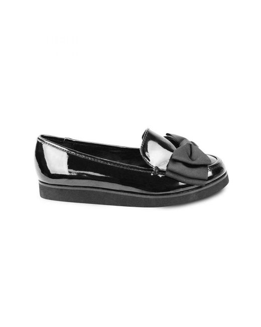 Where's That From Gray Wheres 'Fionna' Slip On Loafer Slider With Bow Detail