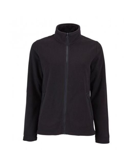 Sol's Black Ladies Norman Fleece Jacket