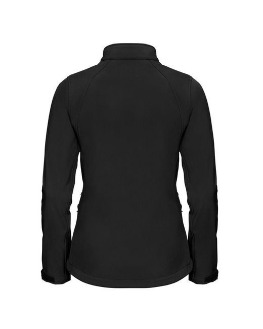 Russell Black Ladies Soft Shell Jacket