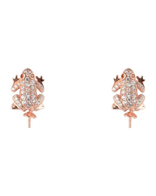 Lancaster Pink Jla-Ear-Frog-2 Ladies Earrings