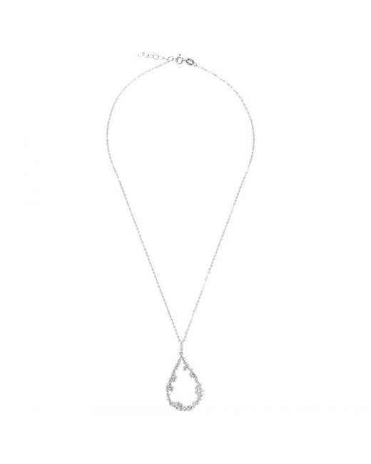 Orphelia Metallic 925 Sterling Chain With Pendant