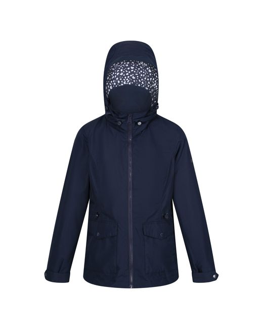 Regatta Blue Ladies Navassa Waterproof Jacket
