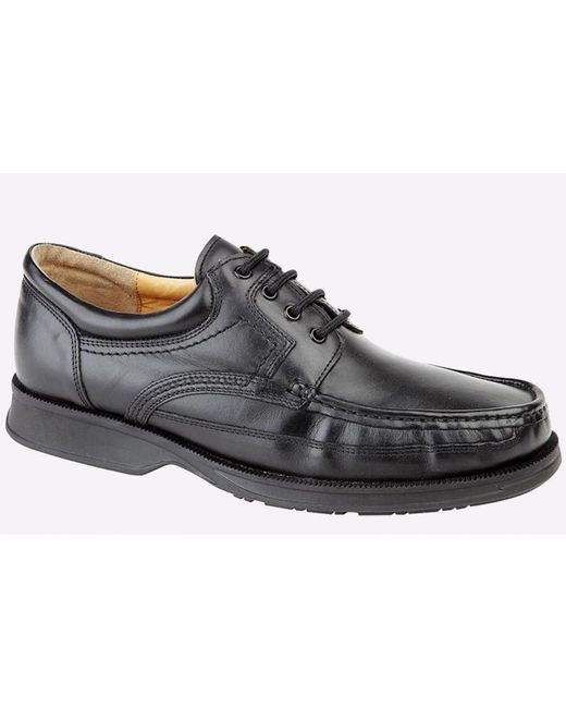 Roamers Black Newfield Leather for men