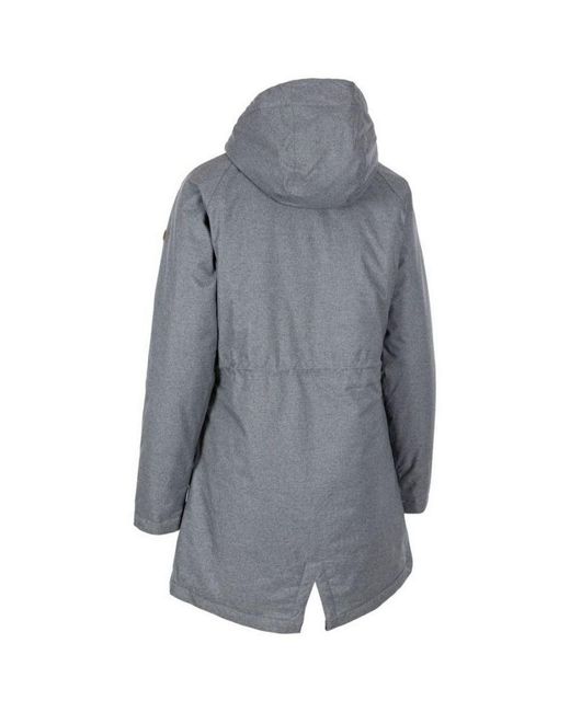Trespass Gray Ladies Wintertime Waterproof Jacket ()
