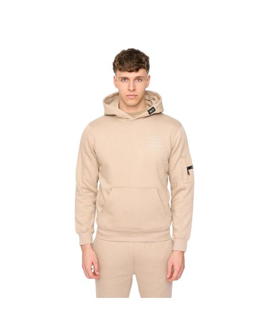 Duck and Cover Natural Rayland Hoodie for men
