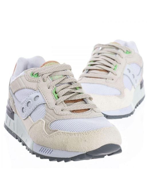 Saucony White Sports Shoes Originals Shadow 5000