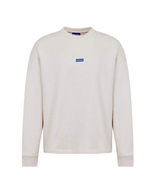 HUGO White Sweatshirt for men