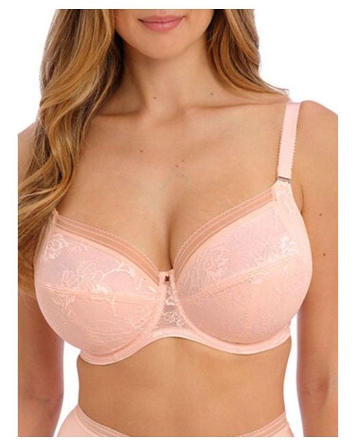 Fantasie Fusion Lace Side Support Bra Polyamide in Brown