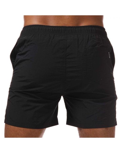 Nicce London Black Plinth Swim Short for men