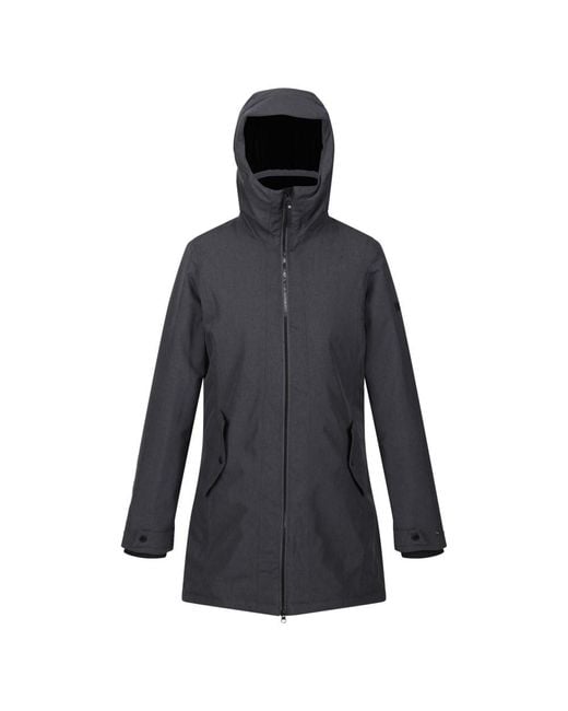 Regatta Blue Voltera Iv Waterproof Breathable Hooded Coat