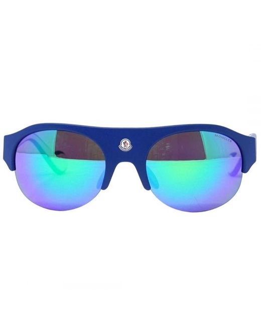 Moncler Blue Ml0050 92X Sunglasses for men