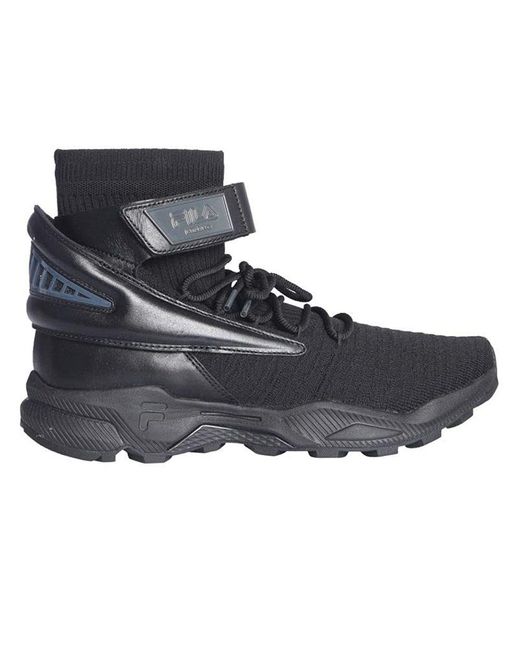 Fila Gray Hi Top Trainers for men