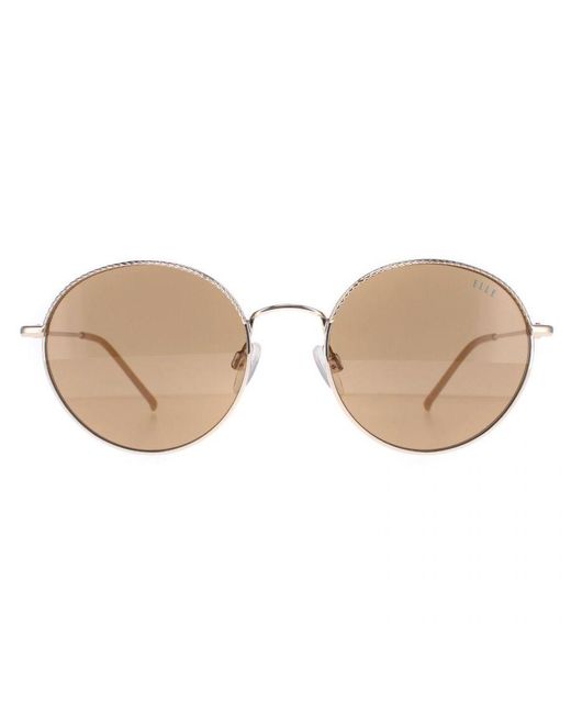 Elle Brown Round 14908 Metal