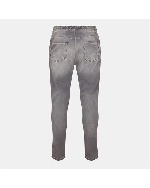 DIESEL Gray Striket Jog Pant Jn for men