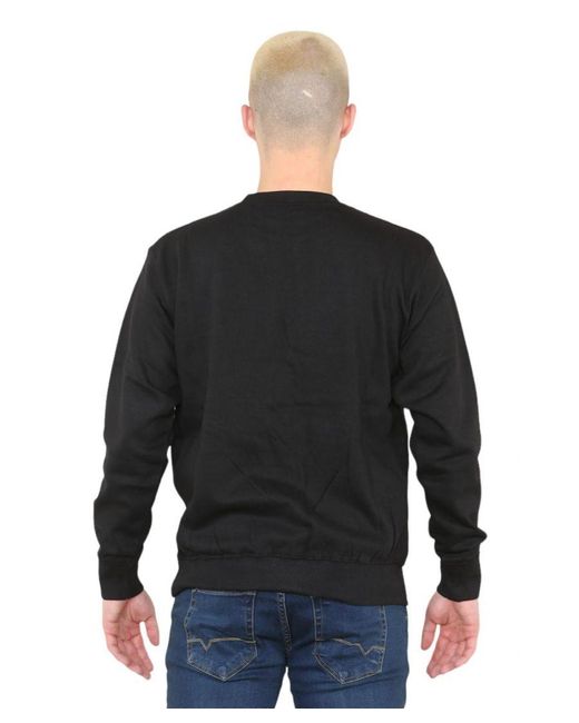 MYT Black Crewneck Pullover Sweatshirt for men