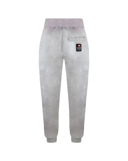 Ecko' Unltd Gray Taycan Grey Marl Track Pants Cotton for men