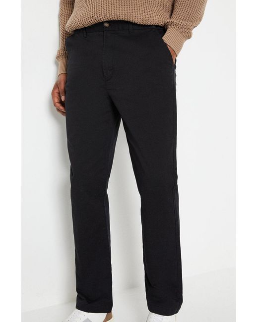 MAINE Black Premium Chino Trouser for men