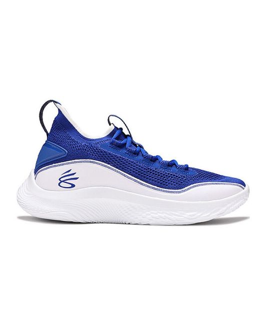 Under Armour Blue Curry Flow 8 Trainers for men