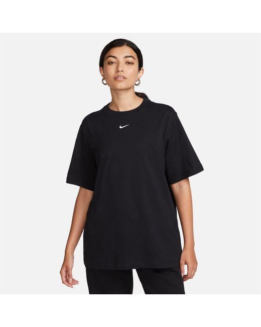 Nike Black Logo T Shirt