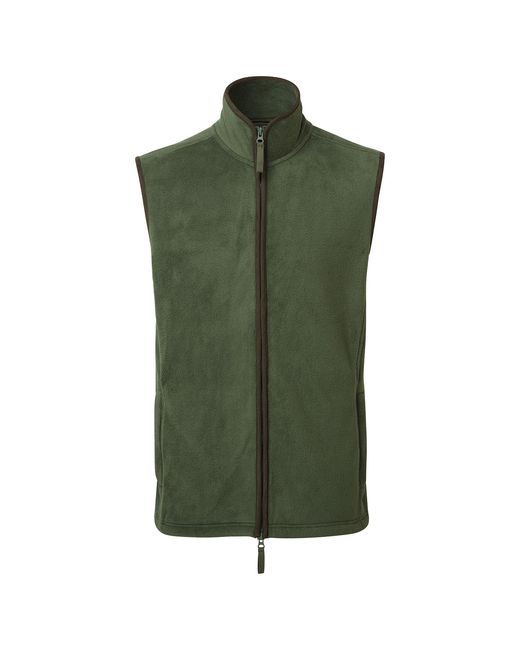 PREMIER Green Artisan Fleece Gilet (Moss/ for men