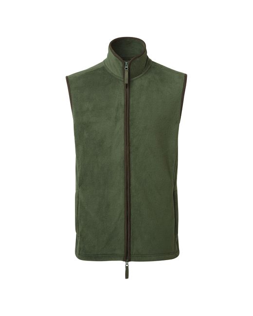PREMIER Green Artisan Fleece Gilet (Moss/ for men