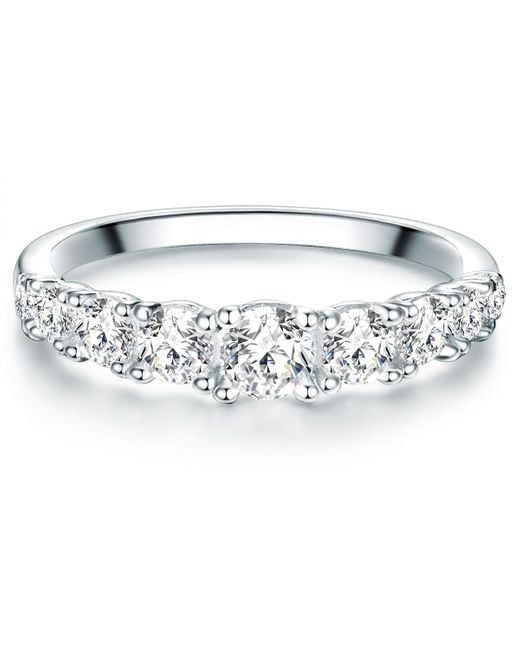 Tresor 1934 Metallic Trilani Sterling Ring