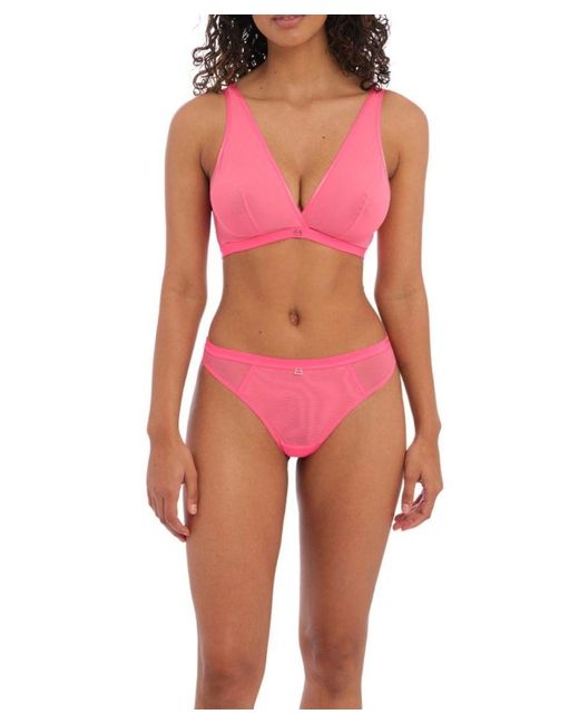 Freya Pink Snapshot Bralette
