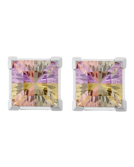 Orphelia Pink 925 Sterling Stud Earrings