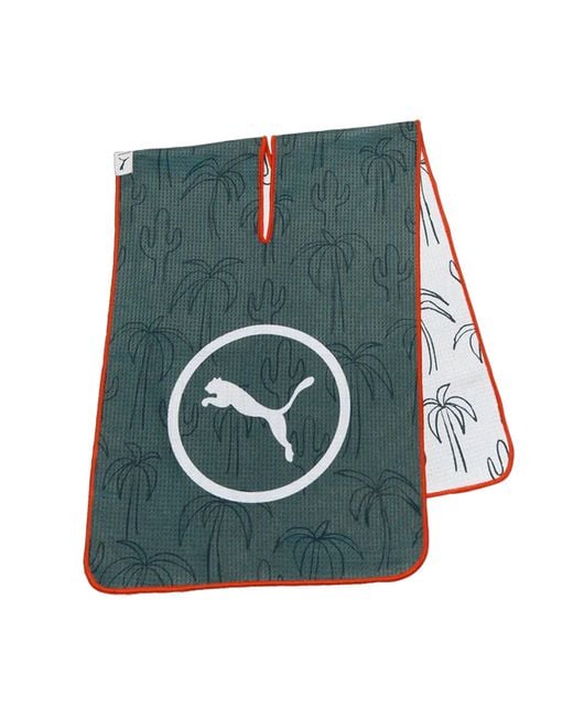 PUMA Green Golf Cactus Palm Towel for men