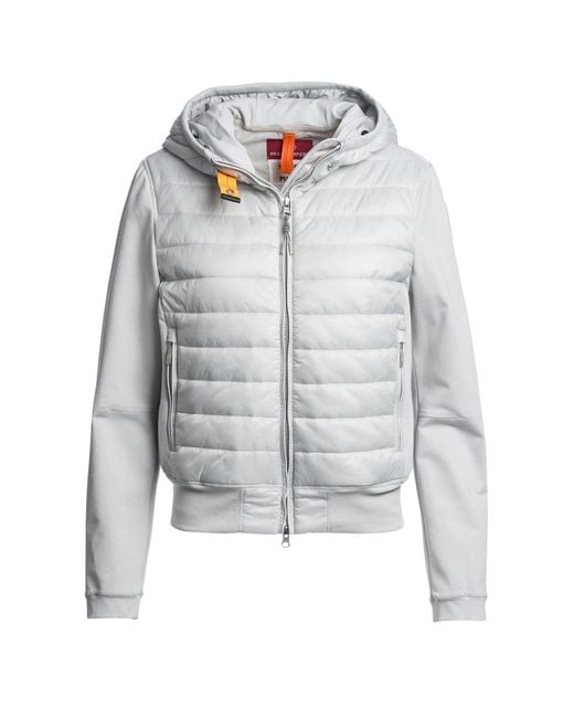 Parajumpers Gray Caelie Misty Hooded Jacket