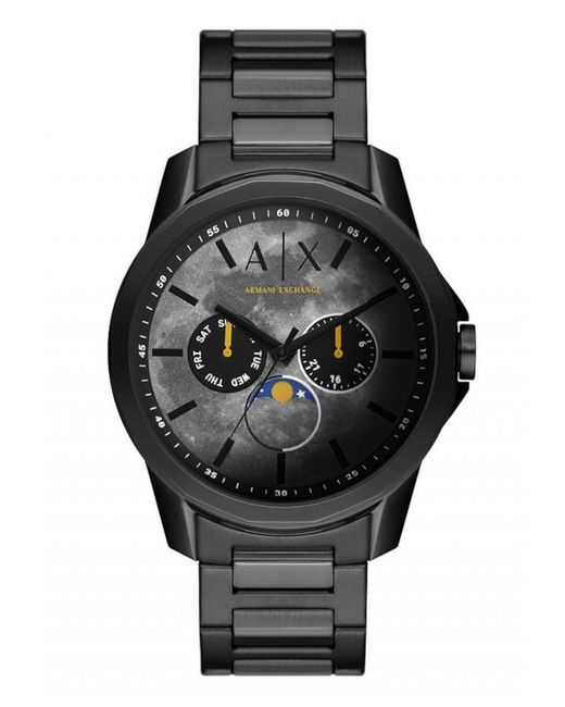 Armani Exchange Banks Horloge Zwart Ax1738 in het Black voor heren