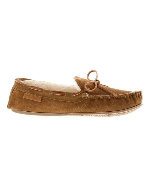 Hush Puppies Black Ladies Suede Slipper With Cosy Fauv Fur Lining And Sock Memeory Foam For Comfort Flexible Hardw