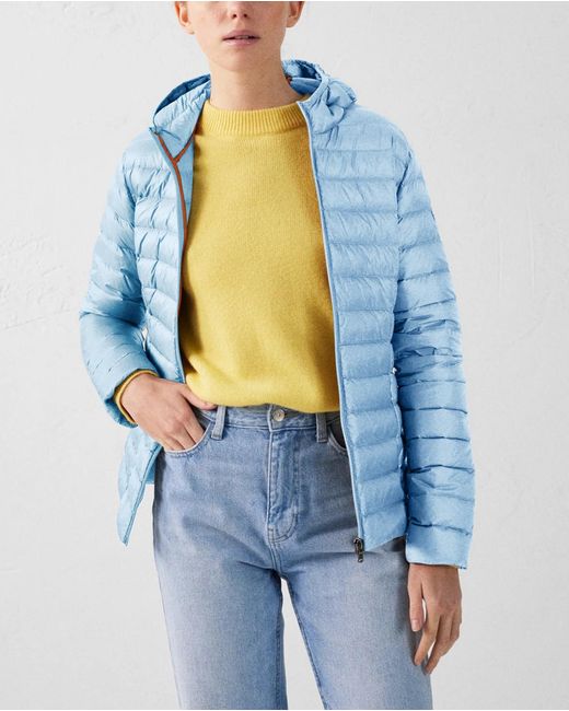 J.O.T.T Blue Cloe Down Hooded Jacket